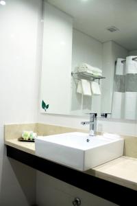 Ecohotel Talca的一间浴室