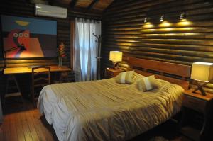Hotel San Juan Ometepe客房内的一张或多张床位