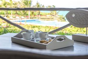 Zawadi Hotel, Zanzibar的咖啡和沏茶工具