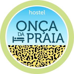 维多利亚Onça da Praia Hostel的或果园标志