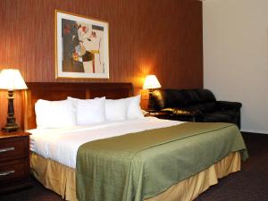 瓦特汤旅游小屋酒店客房内的一张或多张床位