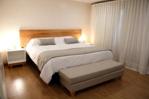 Chacras de Sierra客房内的一张或多张床位