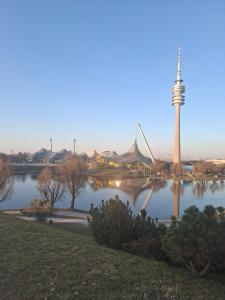 Quarto no centro de Munique Olimpiapark
