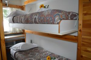 Residence Il Vigo di Marilleva客房内的一张或多张双层床