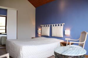克莱尔方丹国际之家酒店客房内的一张或多张床位
