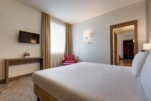 米兰展会克利马酒店客房内的一张或多张床位