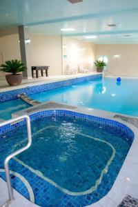 马奇Parklands Resort的在酒店房间的一个大型游泳池