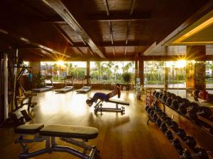 三亚哈曼度假酒店的健身中心和/或健身设施