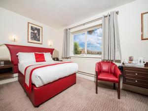 皮尔屈水景旅馆客房内的一张或多张床位