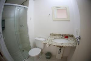 Apartamento Mobiliado no Morumbi的一间浴室