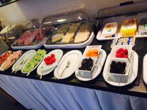 安姆比恩特酒店提供给客人的早餐选择