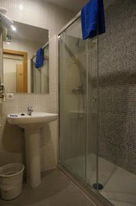 Hotel Elizondo的一间浴室