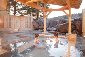 Tazawako Lake Resort & Onsen内部或周边的泳池