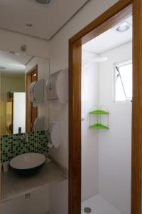 巴西全套房旅馆的一间浴室
