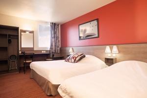 阿斯阿拉斯包兰斯酒店客房内的一张或多张床位