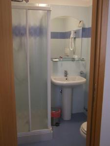 多姆斯西利欧塔酒店的一间浴室