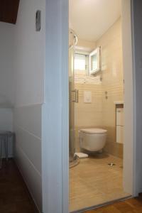 布雷拉Apartmens Villa Antonio 88的一间带浴缸和卫生间的浴室。