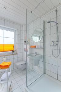Gästehaus Scholtes-Hammes的一间浴室