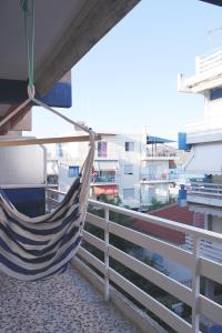 Holiday apartment Sombrero的阳台或露台