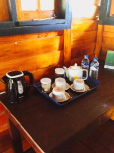 亚拉绿色景观民宿的咖啡和沏茶工具