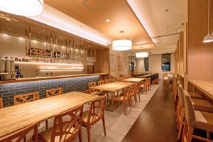 MYSTAYS 赤坂精品酒店(Hotel Mystays Premier Akasaka)餐厅或其他用餐的地方