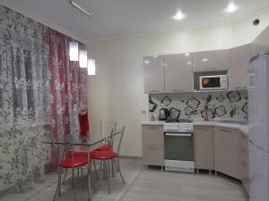 Apartments on Montazhnikov 55的厨房或小厨房