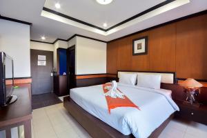 华欣四季宫酒店客房内的一张或多张床位