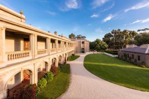 Lancemore Mansion Hotel Werribee Park外面的花园