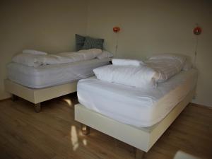 萨尔特维克农场旅馆客房内的一张或多张床位