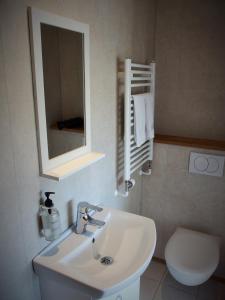 萨尔特维克农场旅馆的一间浴室