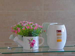 Apartment Anja的咖啡和沏茶工具