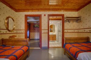安克尔布里嘉酒店客房内的一张或多张双层床