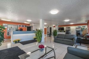 MOTEL 6 - Albany, NY - Airport的休息区