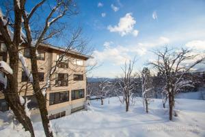 冬天的妙高森野山林小屋