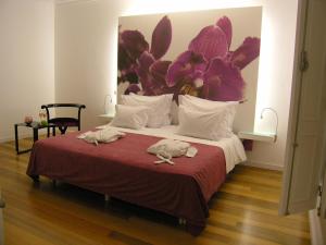 Casa de Alpajares - Guest House & Spa客房内的一张或多张床位