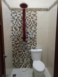 普禾加多普洱沃克托那里斯卡套房民宿的一间带卫生间和淋浴的浴室
