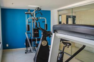 勃朗峰公寓酒店-杜克卡西亚斯的健身中心和/或健身设施