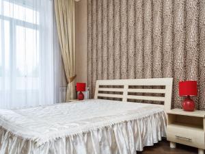 Apartments on Lermontova客房内的一张或多张床位