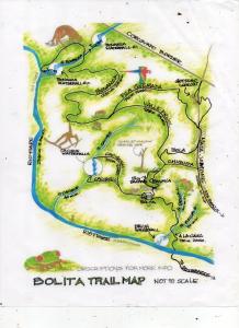 Dos BrazosBolita Trails and Lodging的分数图的地图