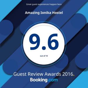 基希讷乌Hostel Amazing Ionika CenterCity的评奖海报