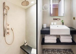 Hotel Ducs de Bourgogne的一间浴室