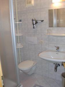 Haus Hinterstererhof的一间浴室
