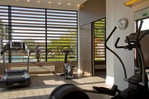 城堡考尔德宜兰-巴盖尔斯酒店的健身中心和/或健身设施