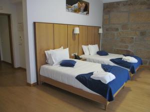 Hotel Solar da Capela客房内的一张或多张床位