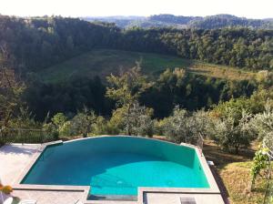 Villa Monterosoli内部或周边泳池景观