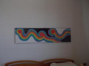 奥尔戈索洛Sa 'E Jana的墙上彩虹画