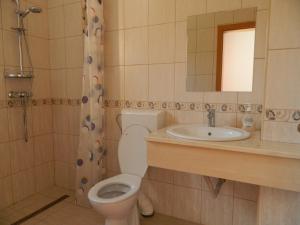 百乐费利克斯Vila Izvor的一间带卫生间和水槽的浴室