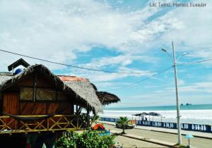 Las TunasHostal Mirada al Mar的海边小屋