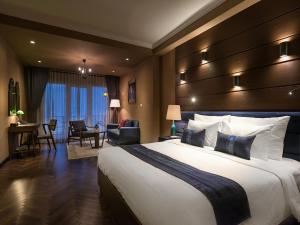 Aliana Boutique Sapa Hotel & Spa客房内的一张或多张床位