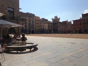 维克Apartaments Vicus 1 con vistas a la Plaza Mayor de Vic的相册照片